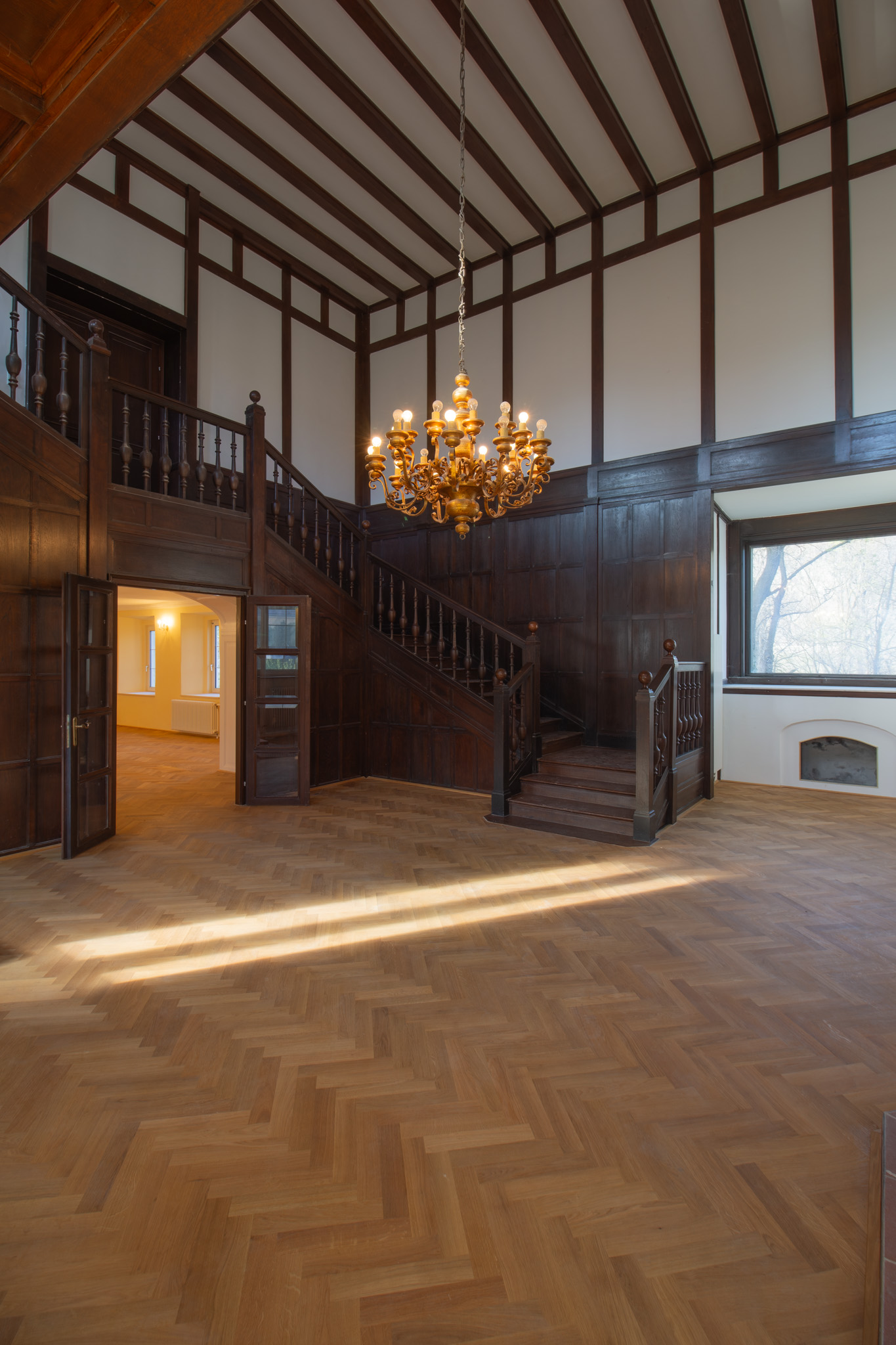 Detail der Suite im Schloss