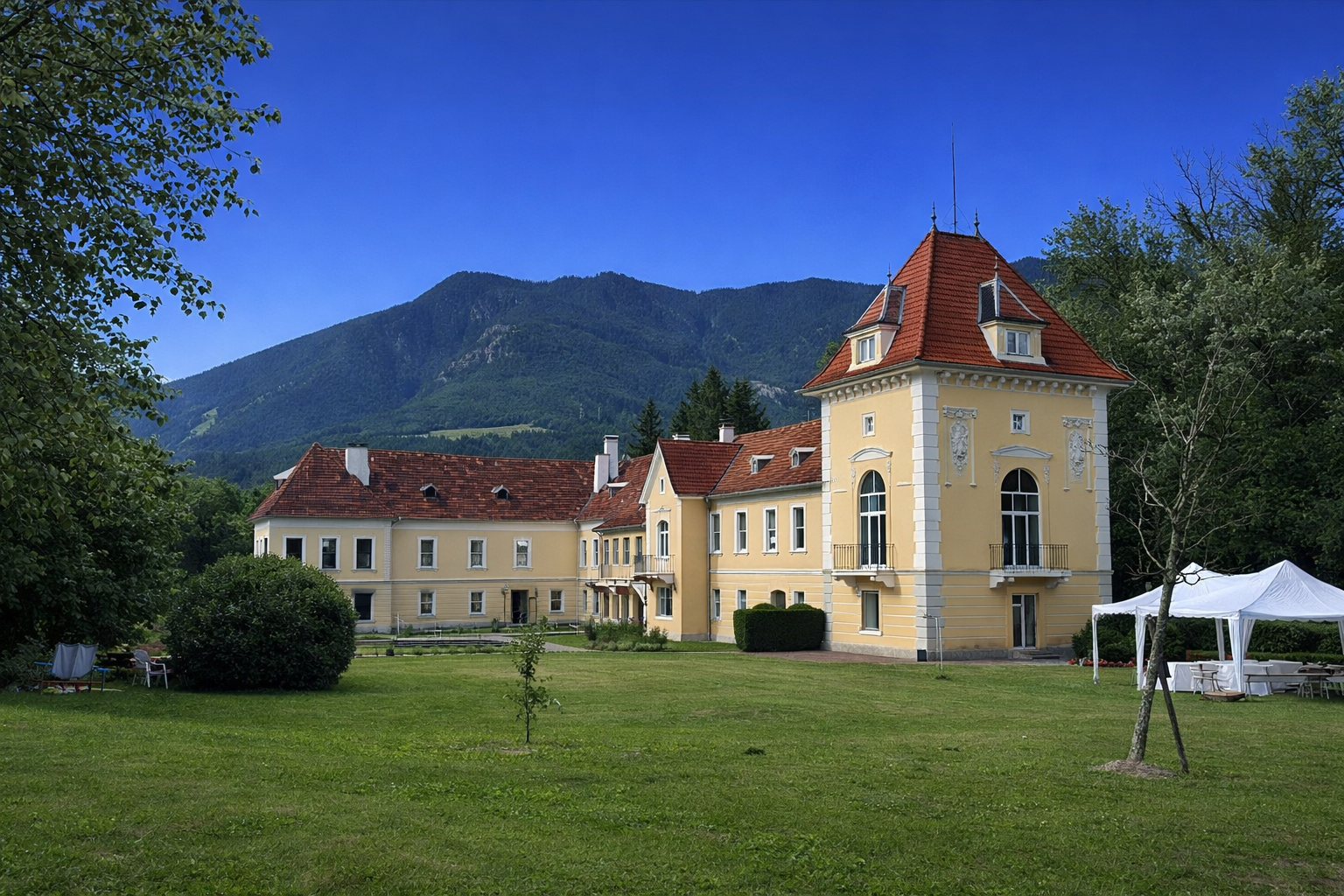 Feiern bis in die Nacht